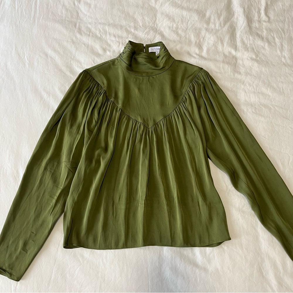 Adelaine Silk Top by Intermix